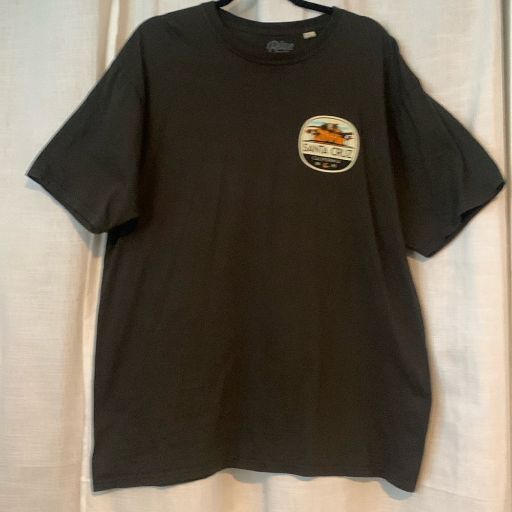 Blue 84 Santa Cruz Men’s Dark Gray T-shirt sz Large